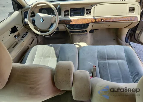 2006 Mercury Grand Marquis Gs из США, поврежденный, VIN 2MEFM74V06X632339